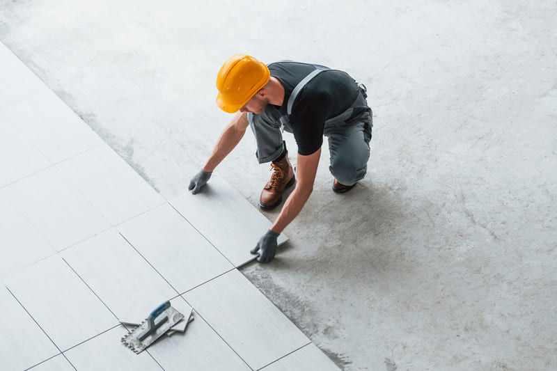 Tiles work